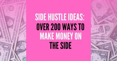 side hustle ideas