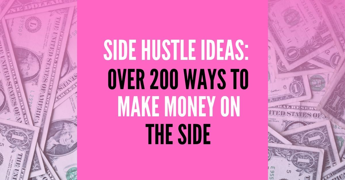 side hustle ideas