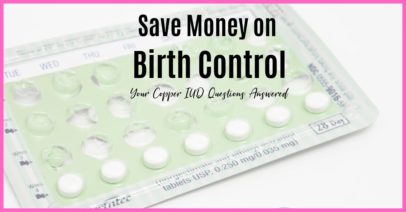 save money on birth control